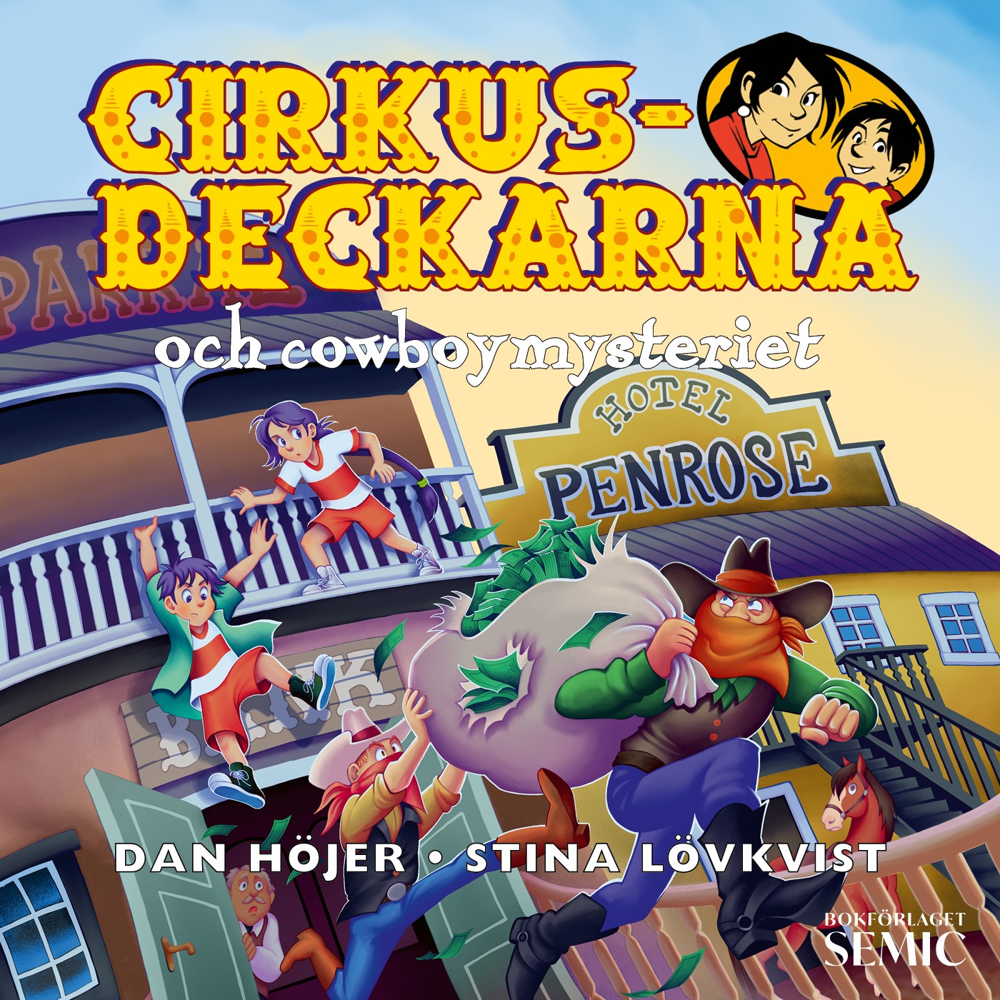 Cirkusdeckarna och cowboymysteriet – Ljudbok