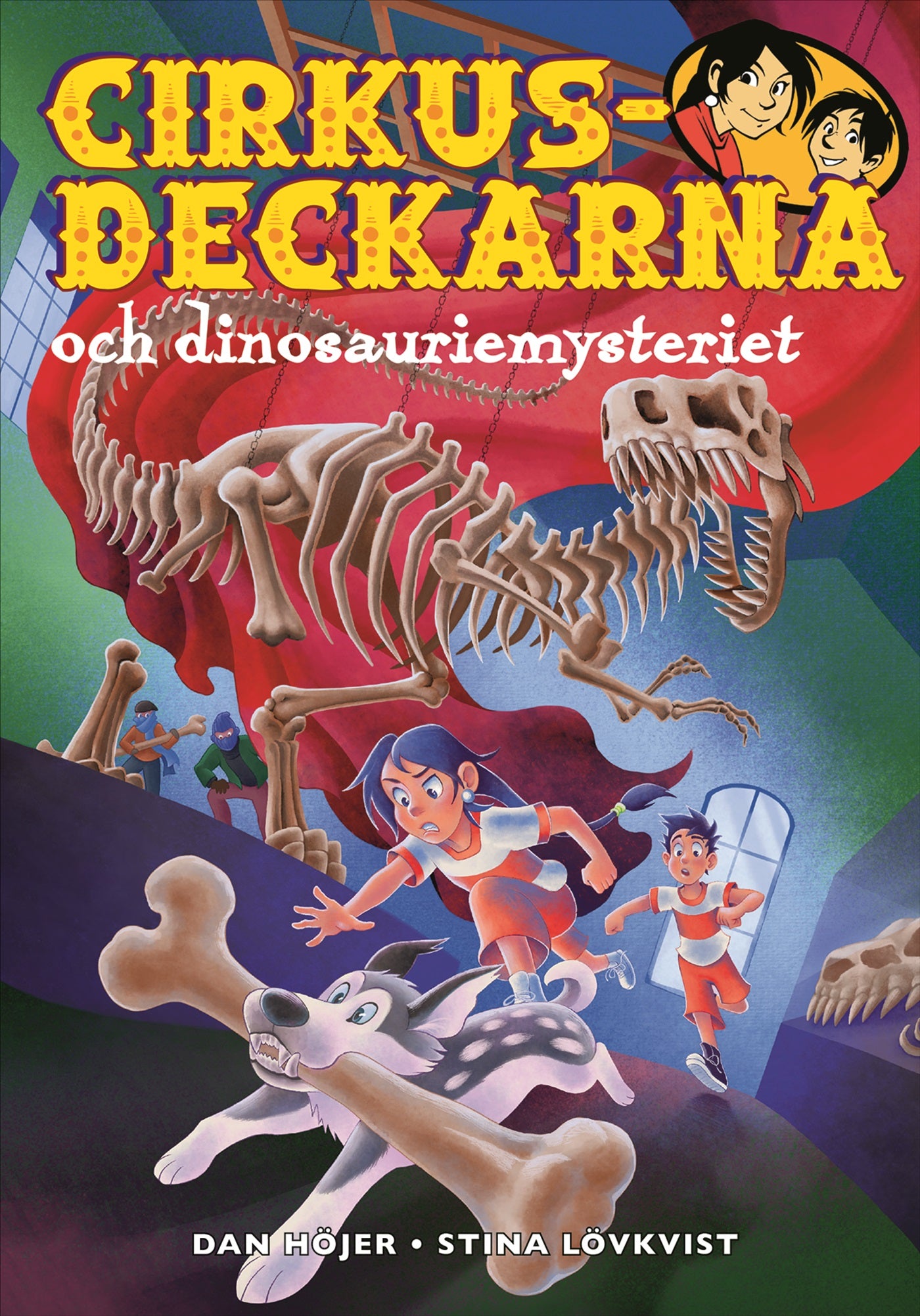 Cirkusdeckarna och dinosauriemysteriet – E-bok