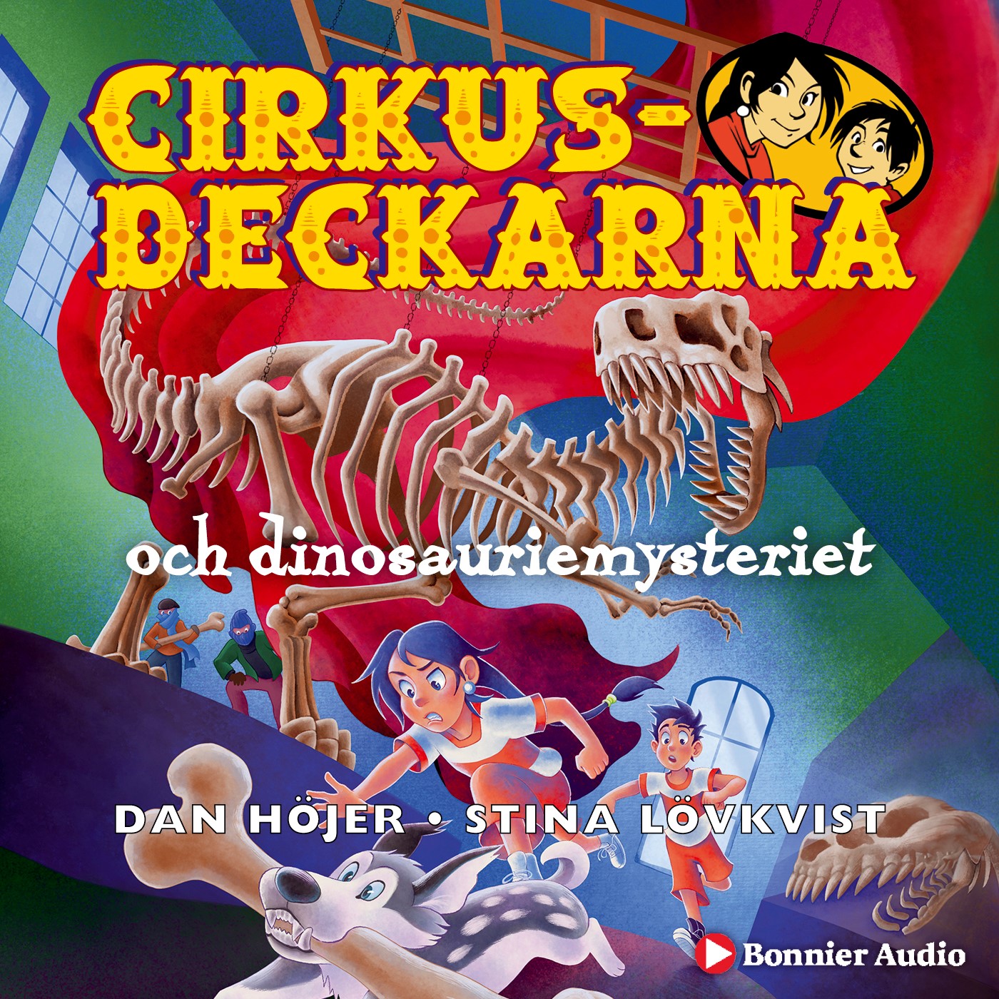 Cirkusdeckarna och dinosauriemysteriet – Ljudbok