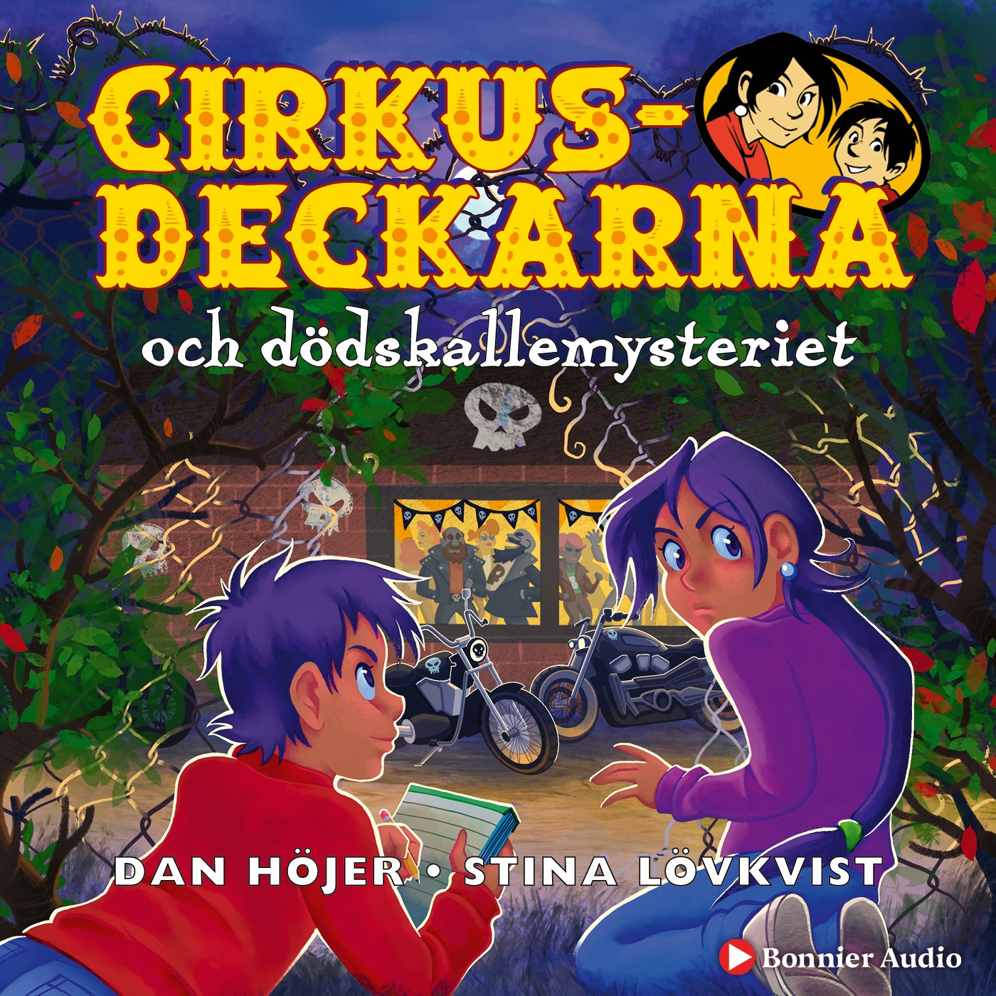 Cirkusdeckarna och dödskallemysteriet – Ljudbok