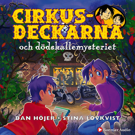 Cirkusdeckarna och dödskallemysteriet – Ljudbok