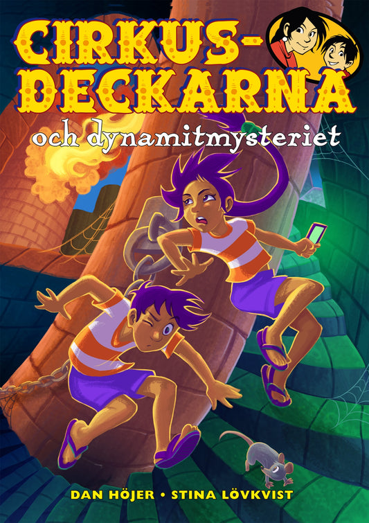 Cirkusdeckarna och dynamitmysteriet – E-bok