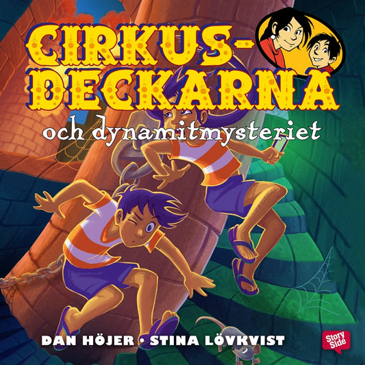 Cirkusdeckarna och dynamitmysteriet – Ljudbok