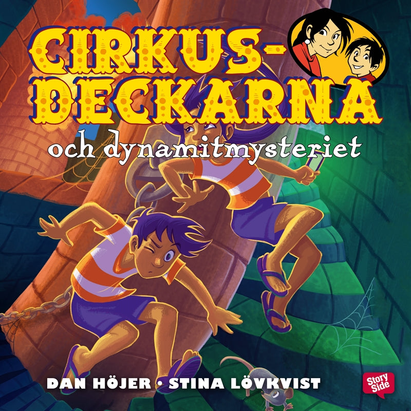 Cirkusdeckarna och dynamitmysteriet – Ljudbok