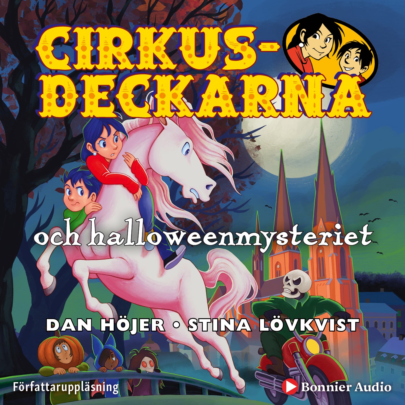 Cirkusdeckarna och halloweenmysteriet – Ljudbok