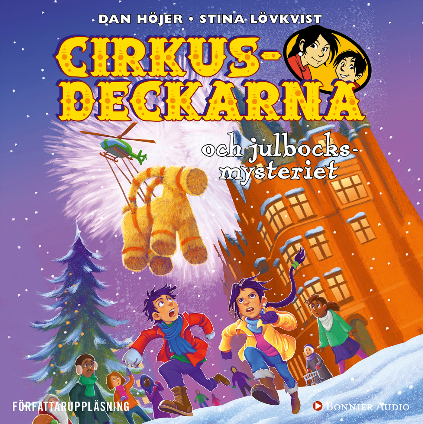 Cirkusdeckarna och julbocksmysteriet – Ljudbok