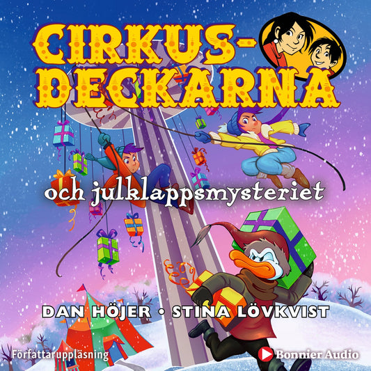 Cirkusdeckarna och julklappsmysteriet – Ljudbok