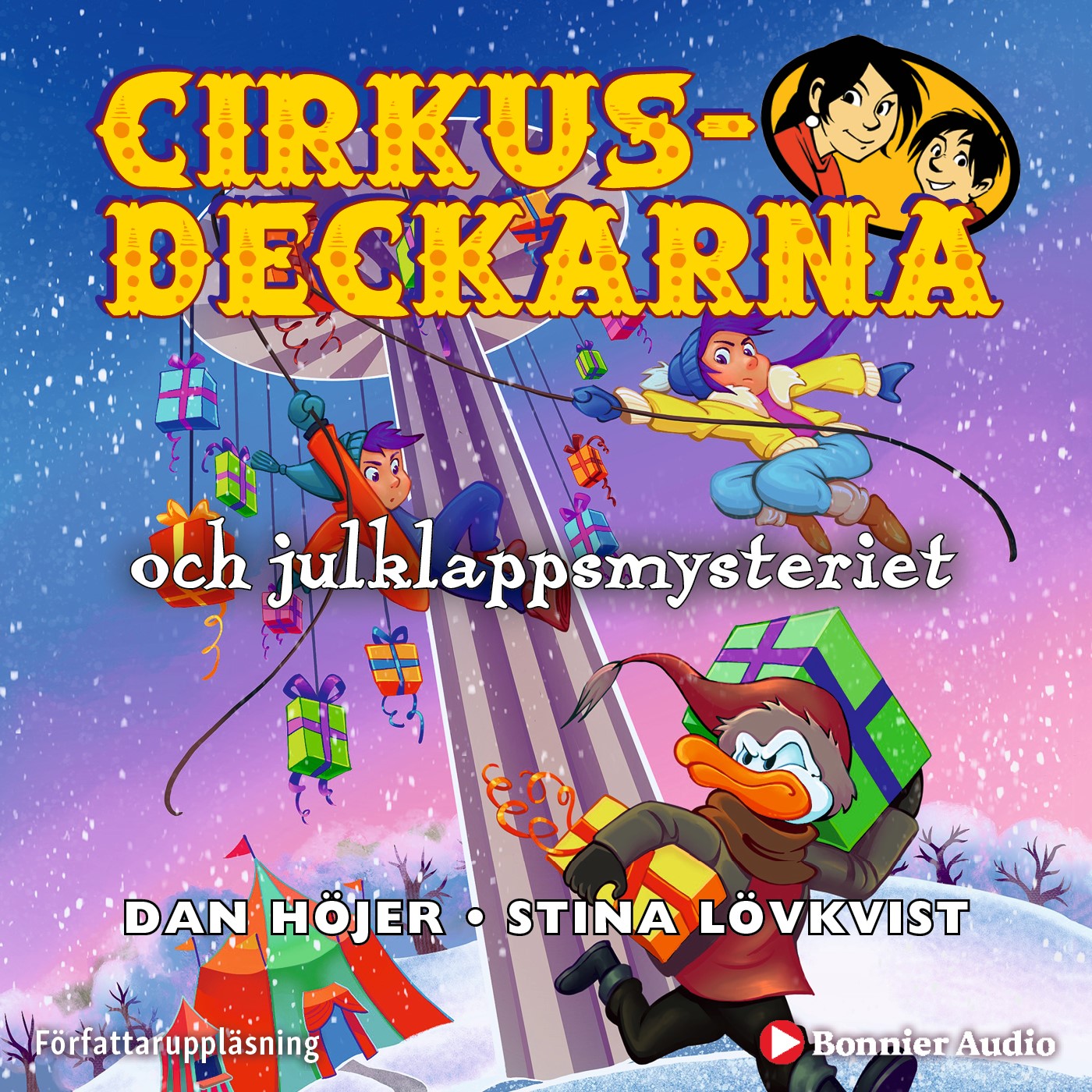 Cirkusdeckarna och julklappsmysteriet – Ljudbok