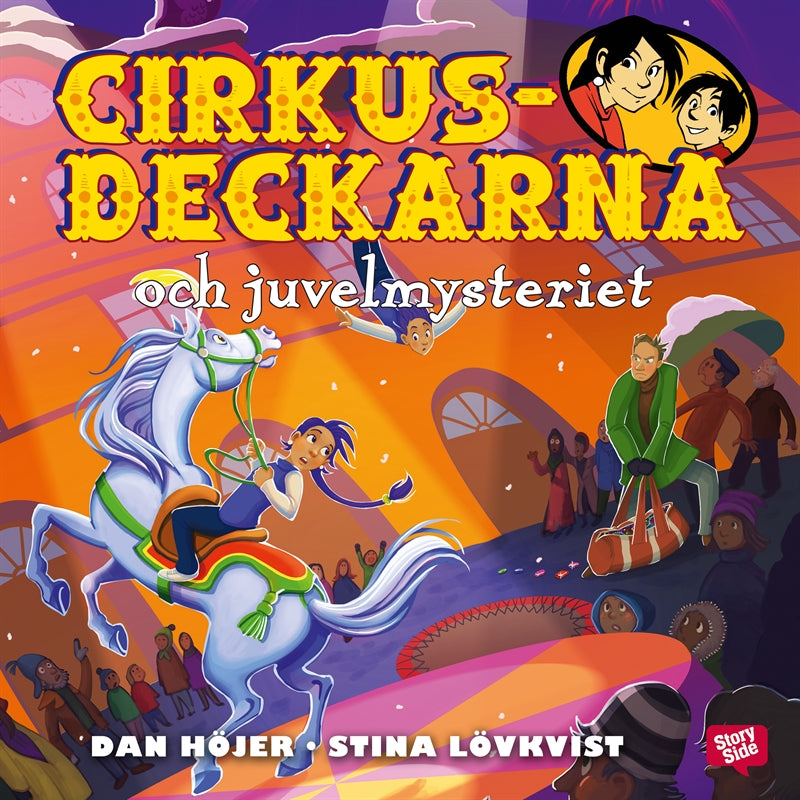 Cirkusdeckarna och juvelmysteriet – Ljudbok