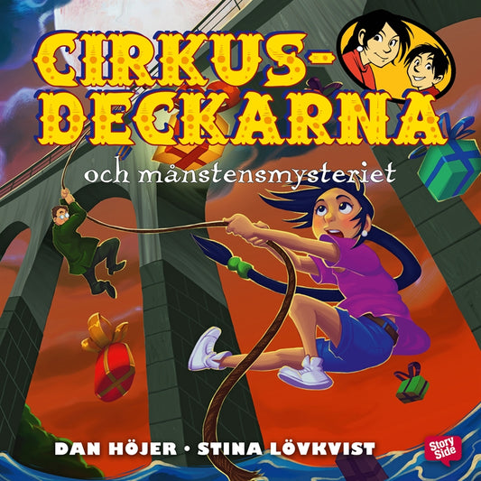 Cirkusdeckarna och månstensmysteriet – Ljudbok