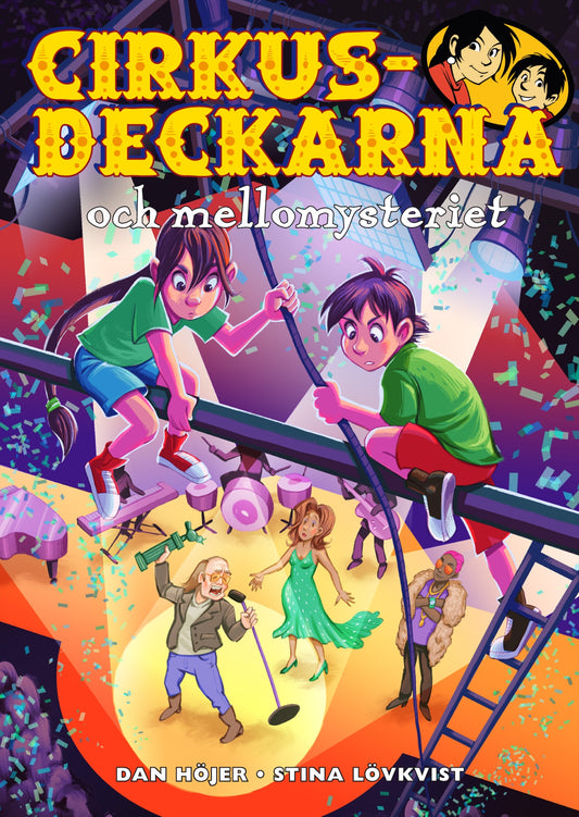 Cirkusdeckarna och mellomysteriet – E-bok