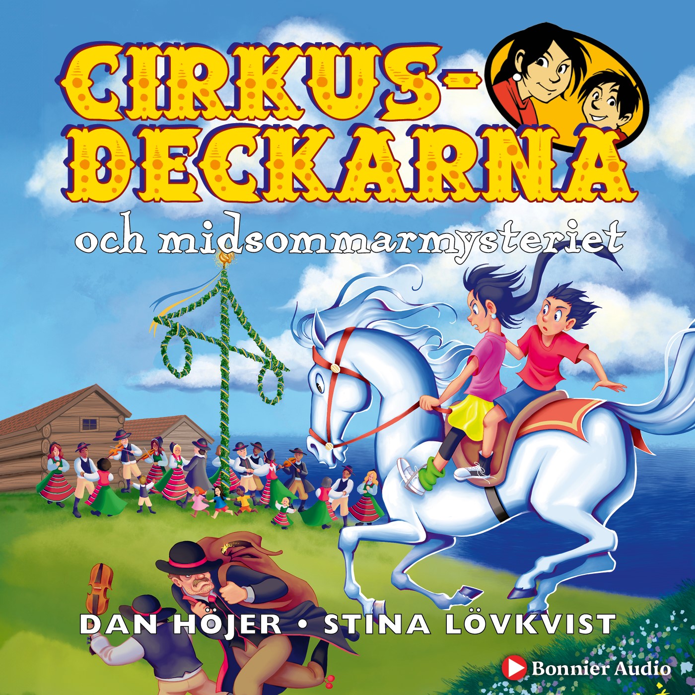 Cirkusdeckarna och midsommarmysteriet – Ljudbok