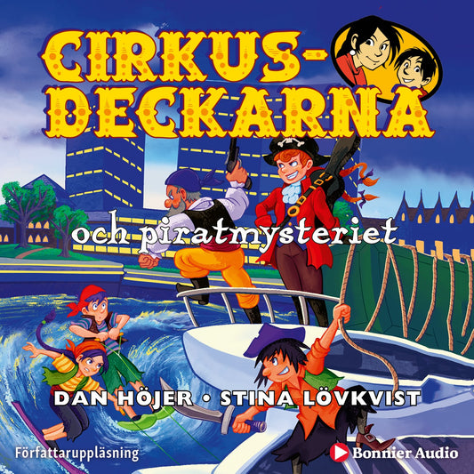 Cirkusdeckarna och piratmysteriet – Ljudbok