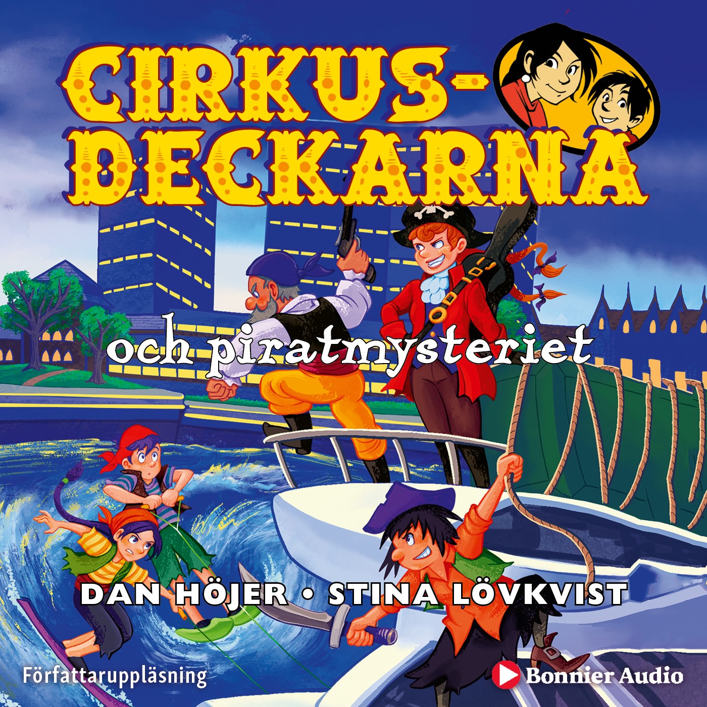 Cirkusdeckarna och piratmysteriet – Ljudbok