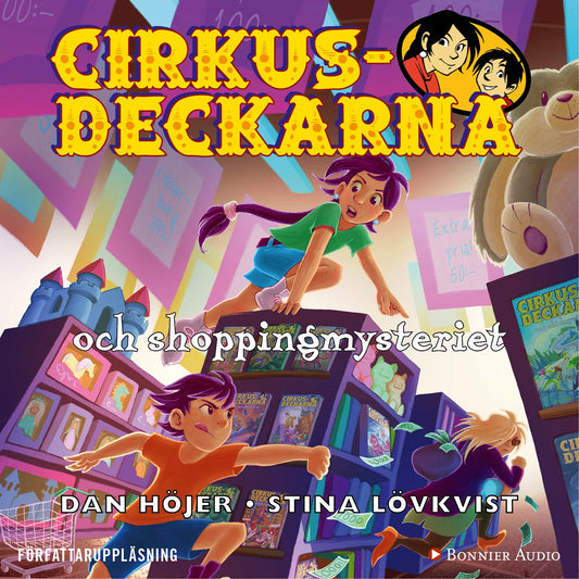 Cirkusdeckarna och shoppingmysteriet – Ljudbok
