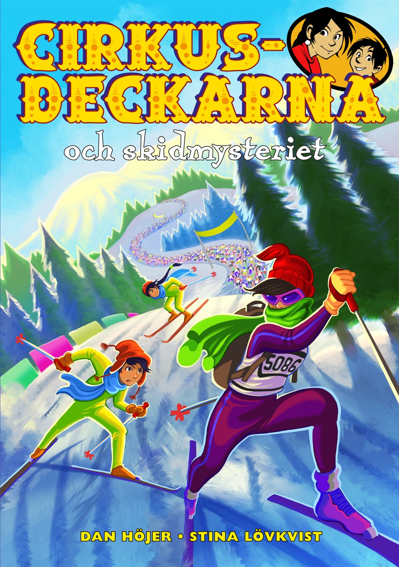 Cirkusdeckarna och skidmysteriet – E-bok