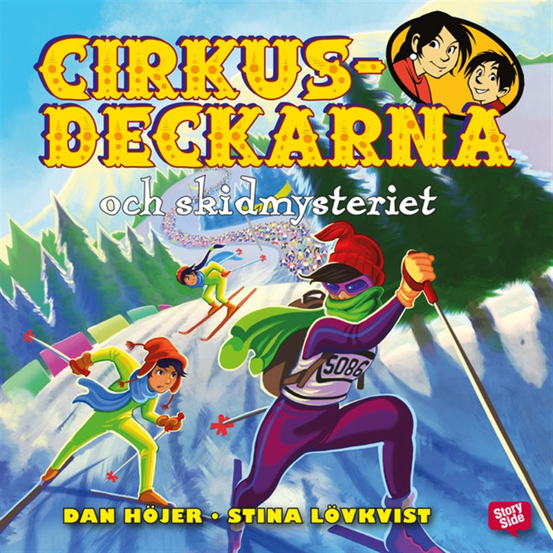Cirkusdeckarna och skidmysteriet – Ljudbok