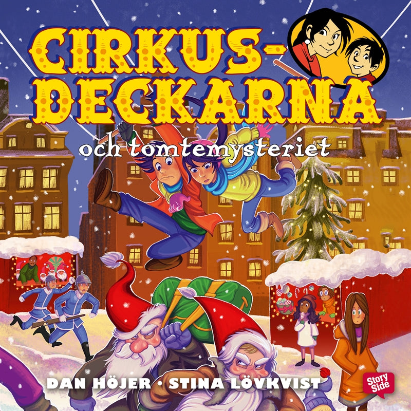 Cirkusdeckarna och tomtemysteriet – Ljudbok
