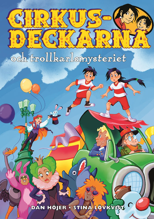 Cirkusdeckarna och trollkarlsmysteriet – E-bok