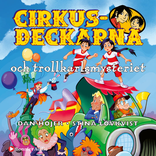 Cirkusdeckarna och trollkarlsmysteriet – Ljudbok