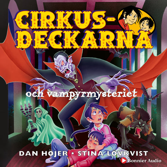 Cirkusdeckarna och vampyrmysteriet – Ljudbok
