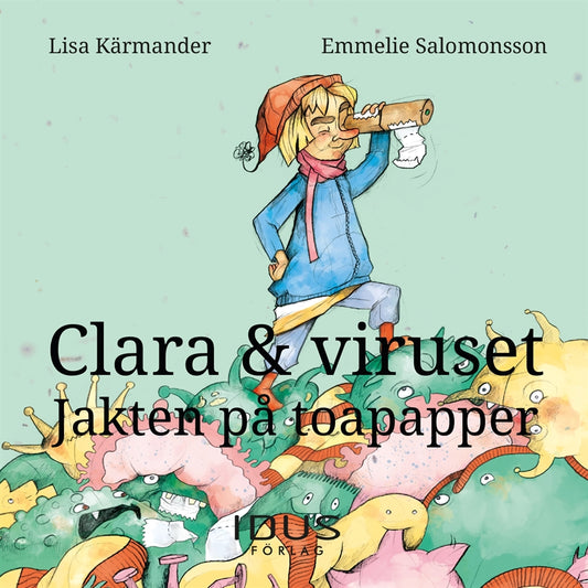 Clara & viruset : Jakten på toapapper – Ljudbok