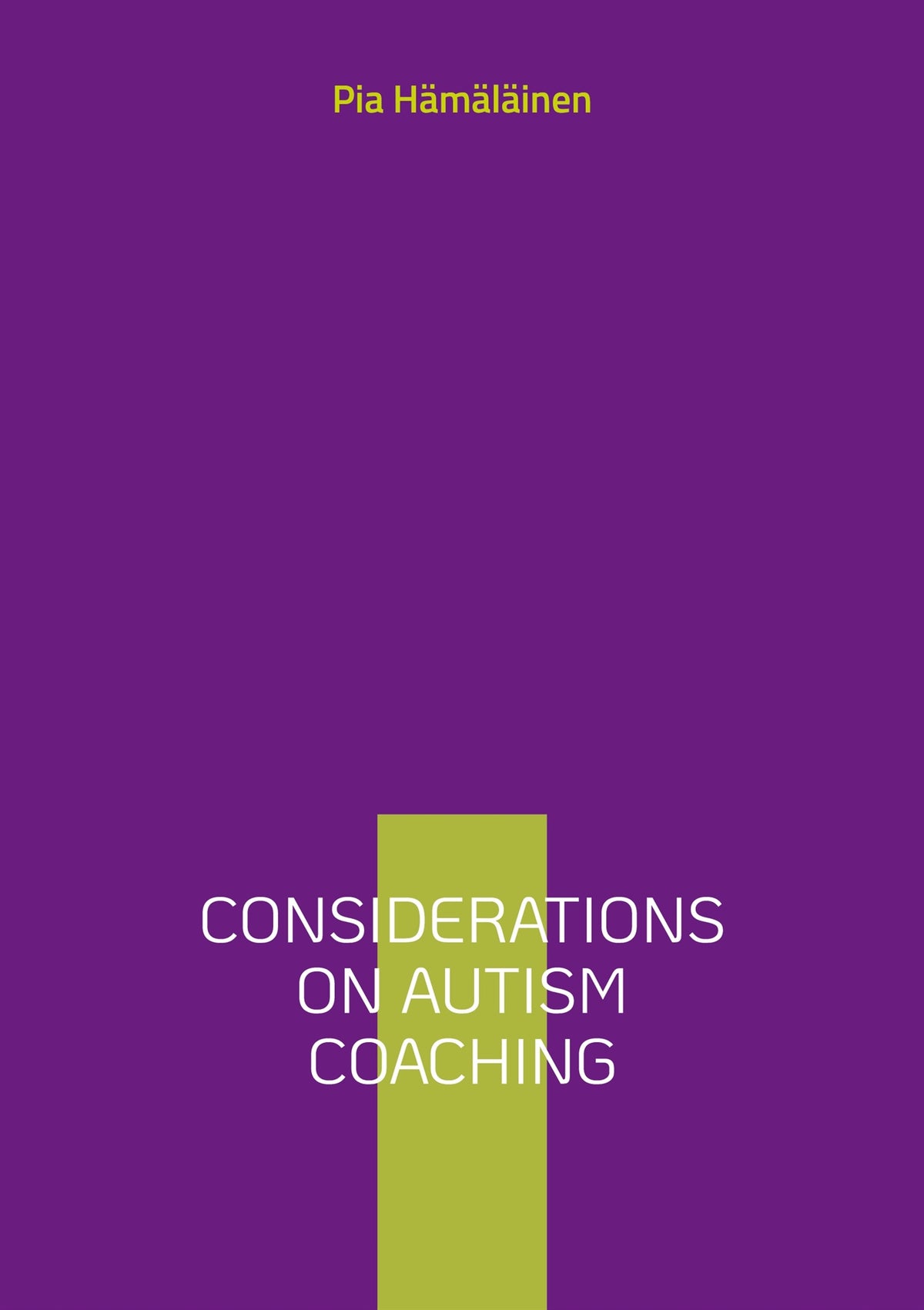 Considerations on Autism Coaching – E-bok