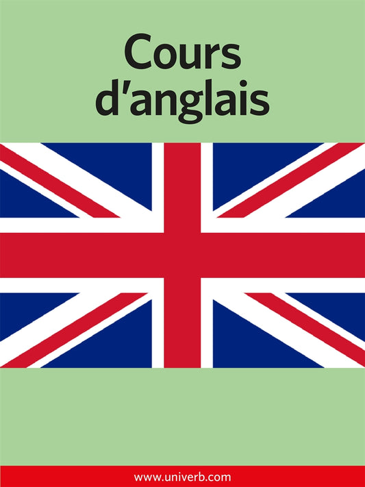 Cours d’anglais – E-bok