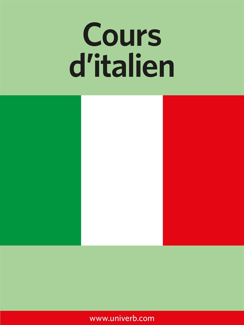 Cours d’italien – E-bok