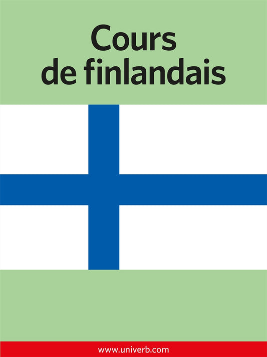 Cours de finlandais – E-bok