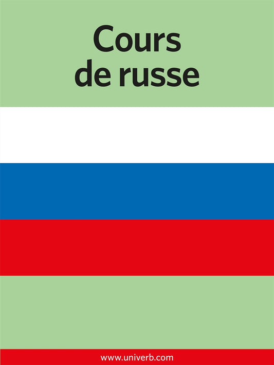 Cours de russe – E-bok