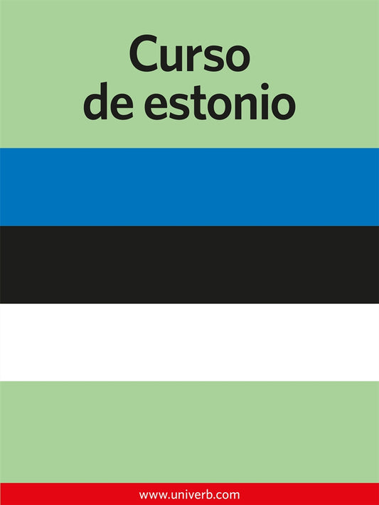 Curso de estonio – E-bok