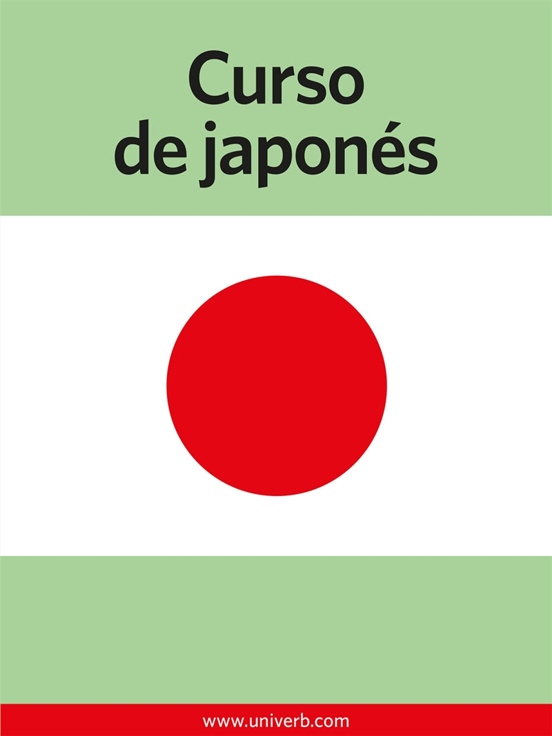 Curso de japonés – E-bok