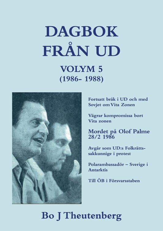 DAGBOK FRÅN UD VOLYM 5 - (1986-1988) – E-bok