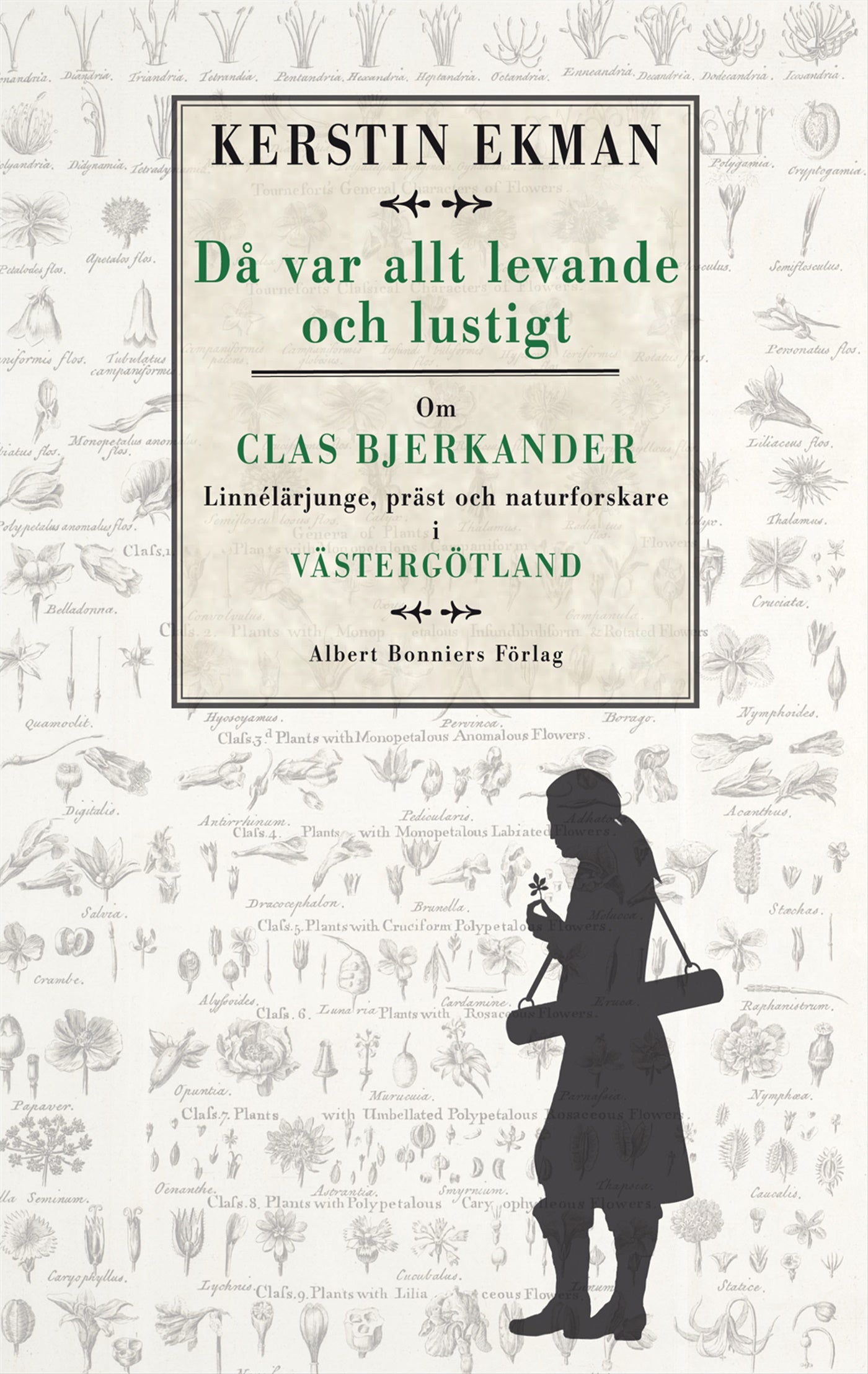 Då var allt levande och lustigt : om Clas Bjerkander : Linnélärjunge, präst och naturforskare i Västergötland – E-bok