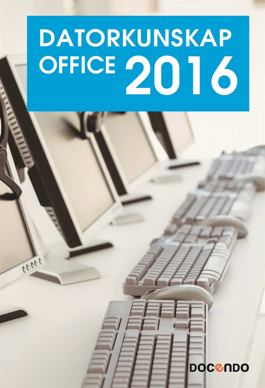 Datorkunskap Office 2016 – E-bok