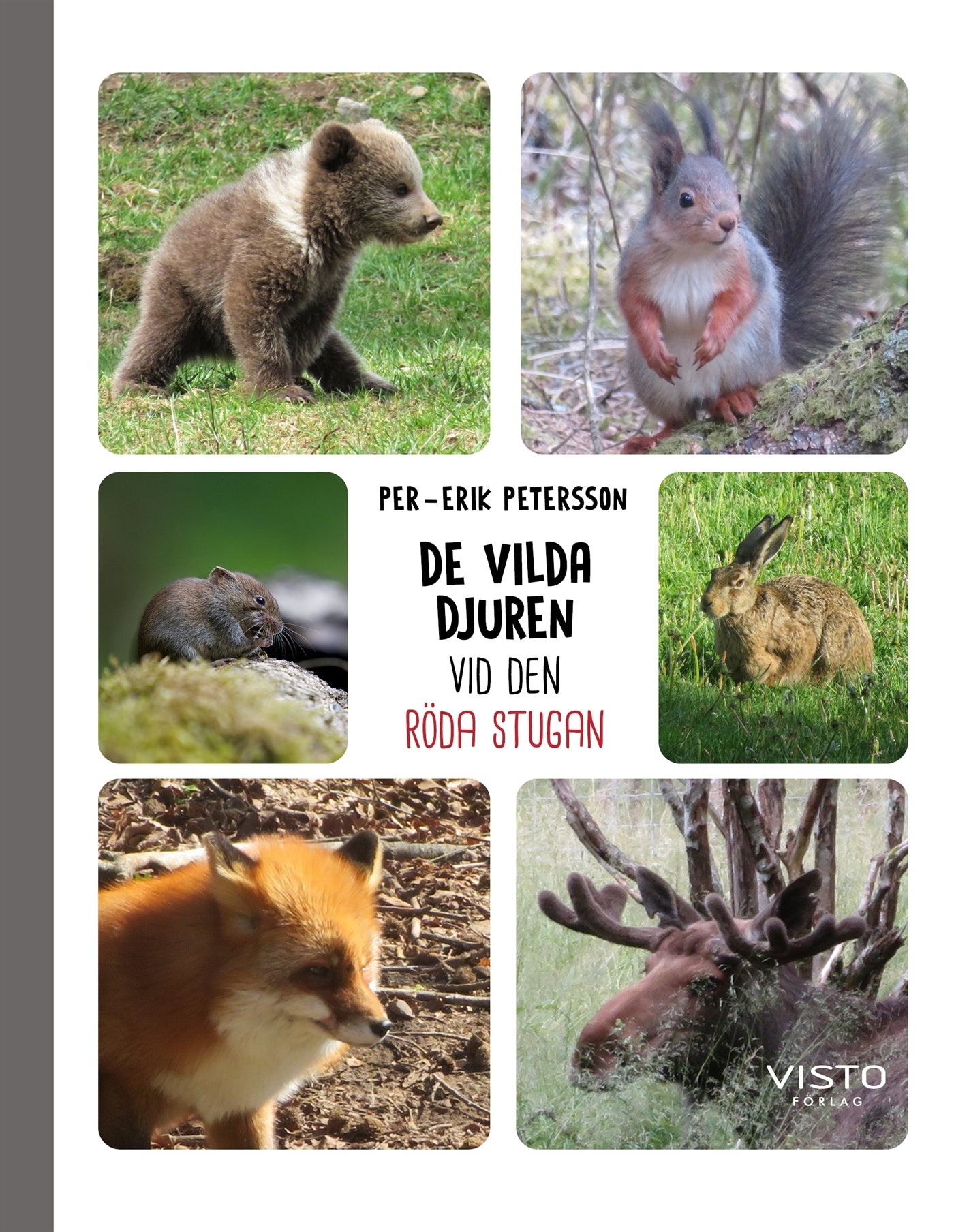 De vilda djuren vid den röda stugan – E-bok