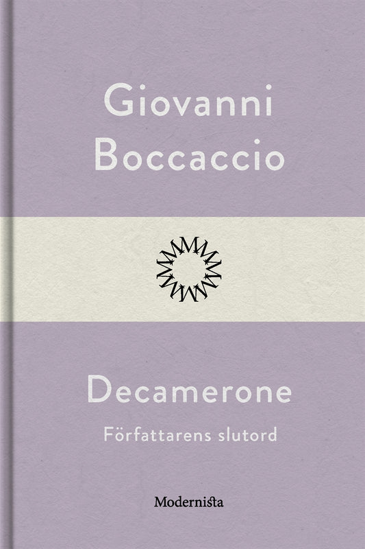 Decamerone, författarens slutord – E-bok