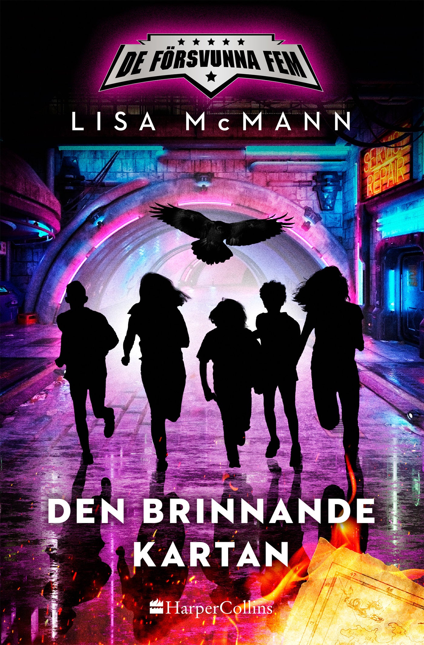 Den brinnande kartan – E-bok