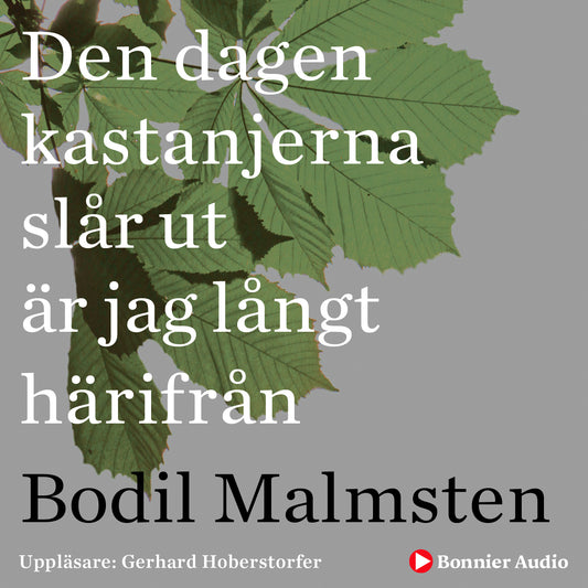Den dagen kastanjerna slår ut är jag långt härifrån – Ljudbok