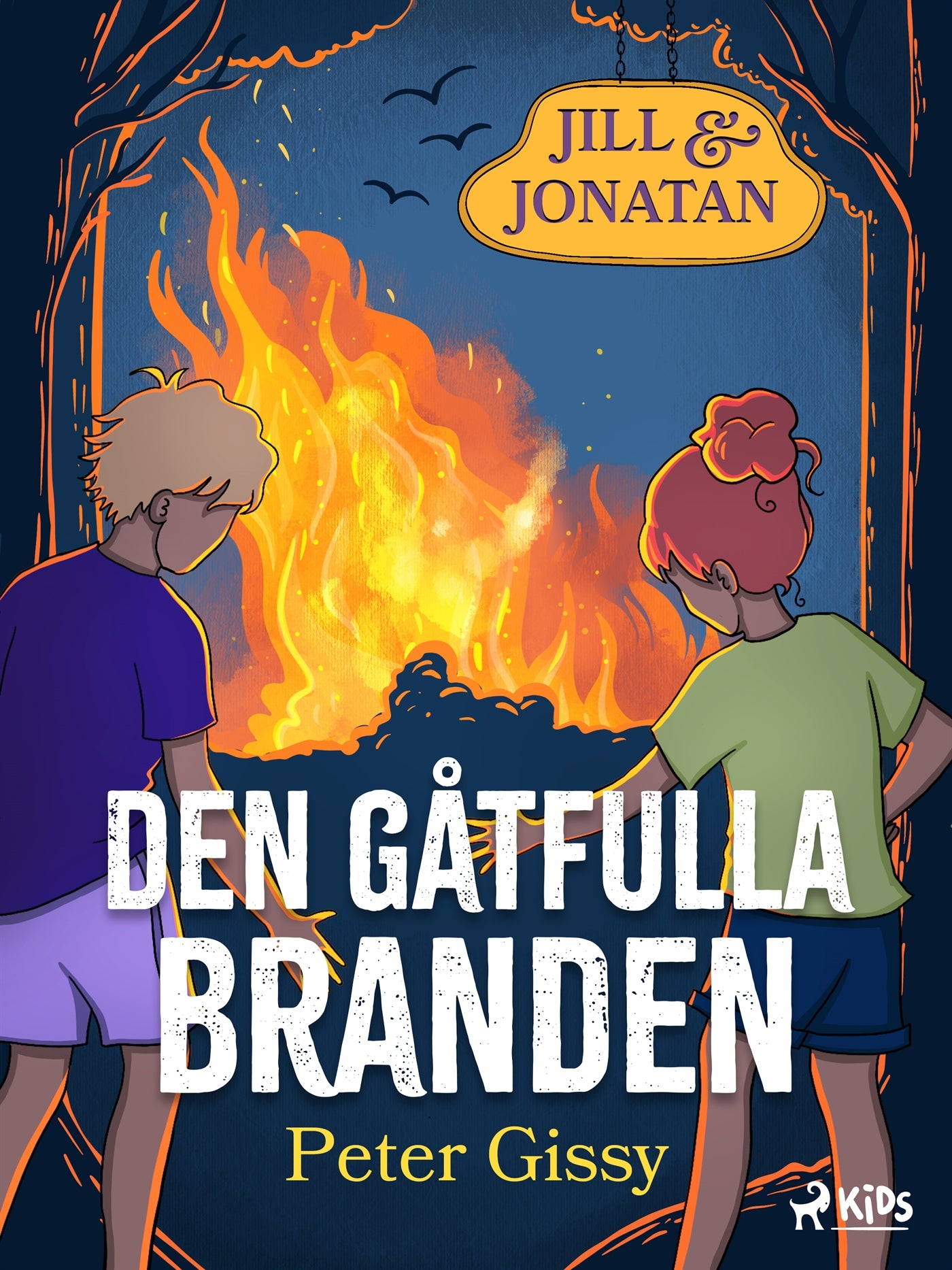Den gåtfulla branden – E-bok