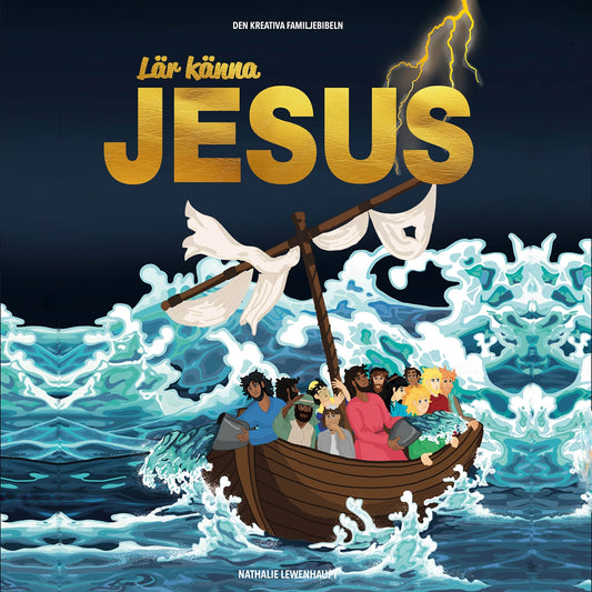 Den kreativa barnbibeln - Lär känna Jesus – Ljudbok