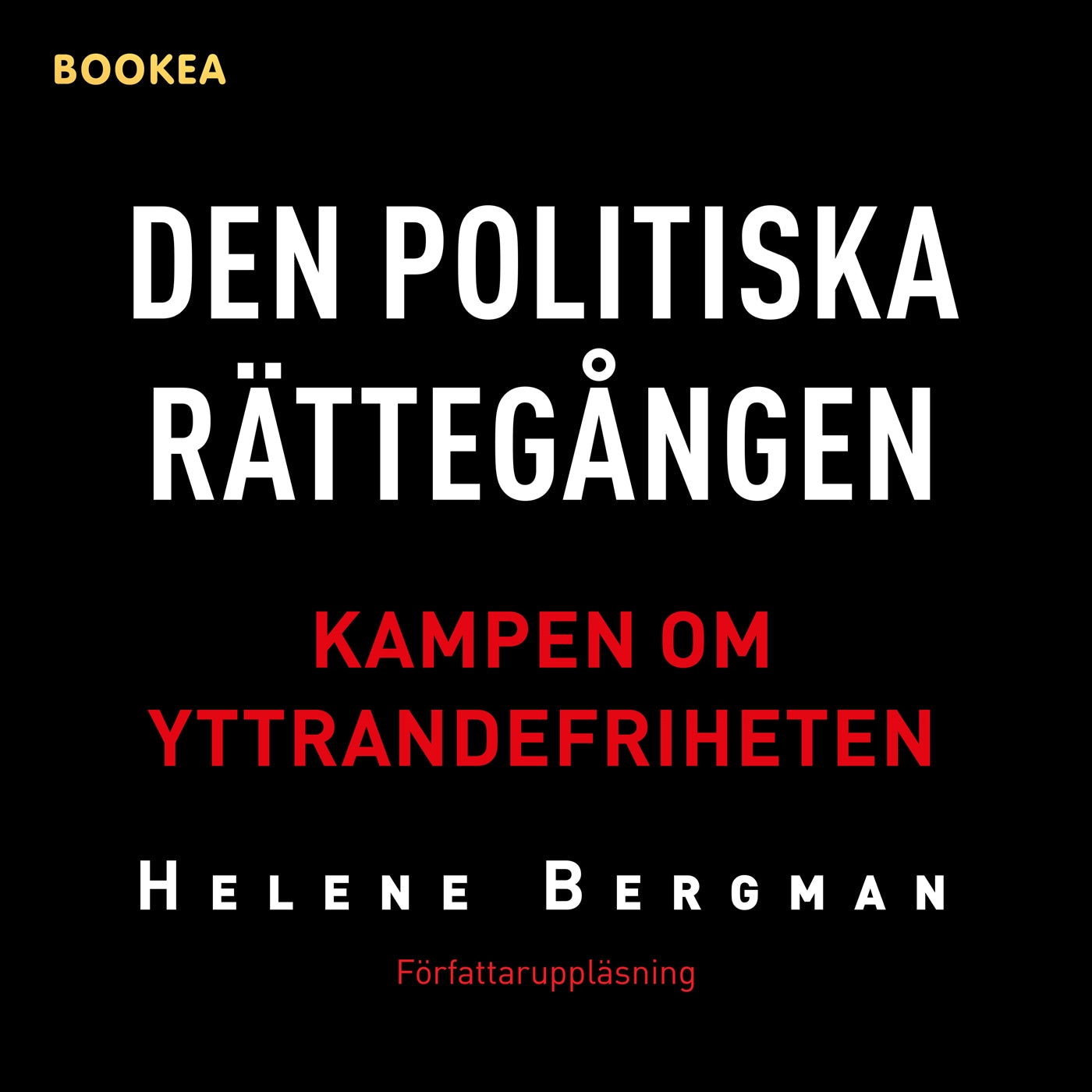Den politiska rättegången : kampen om yttrandefriheten – Ljudbok
