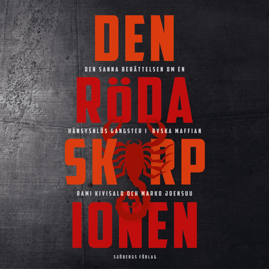 Den röda skorpionen – Ljudbok