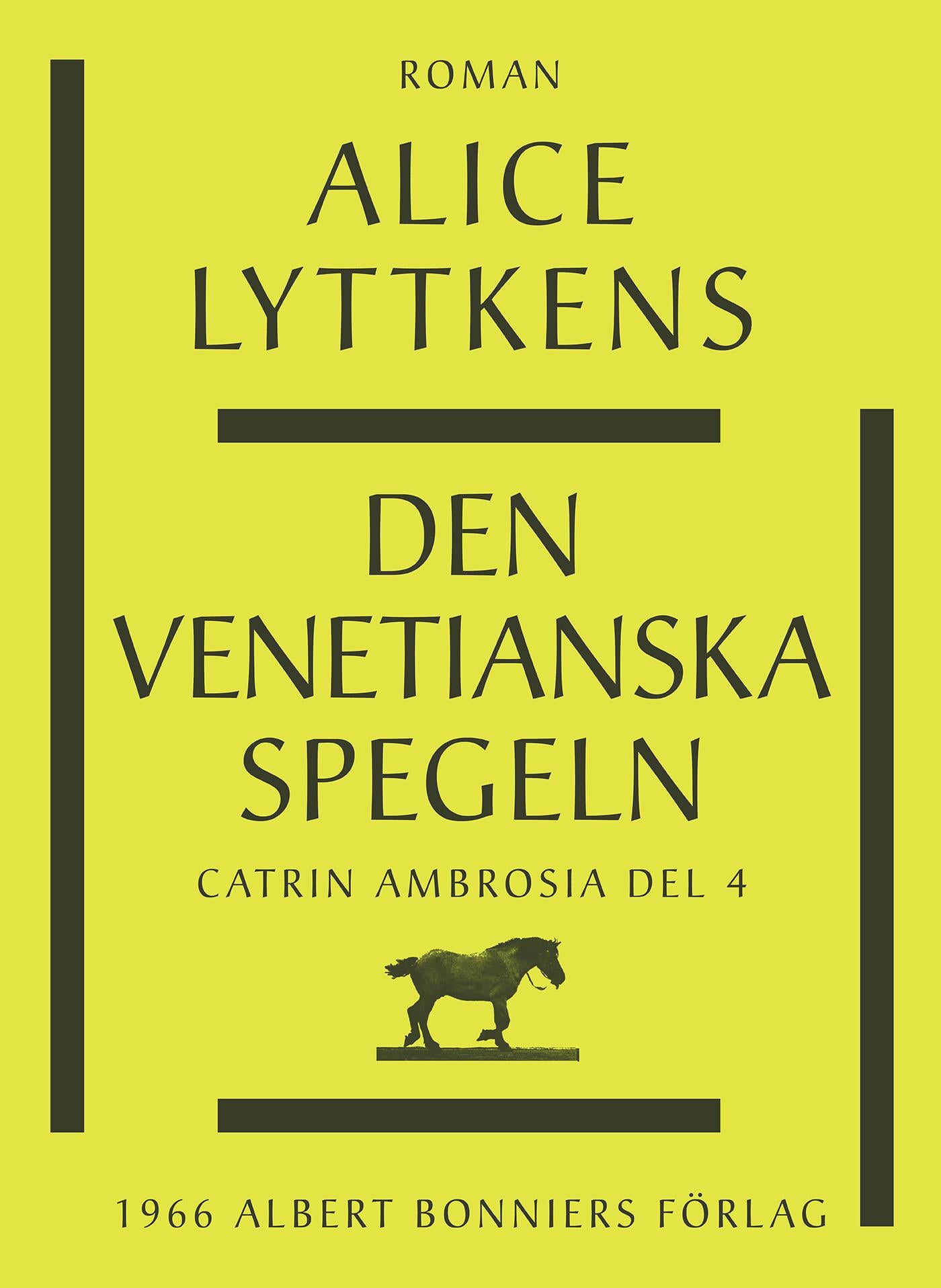 Den venetianska spegeln – E-bok