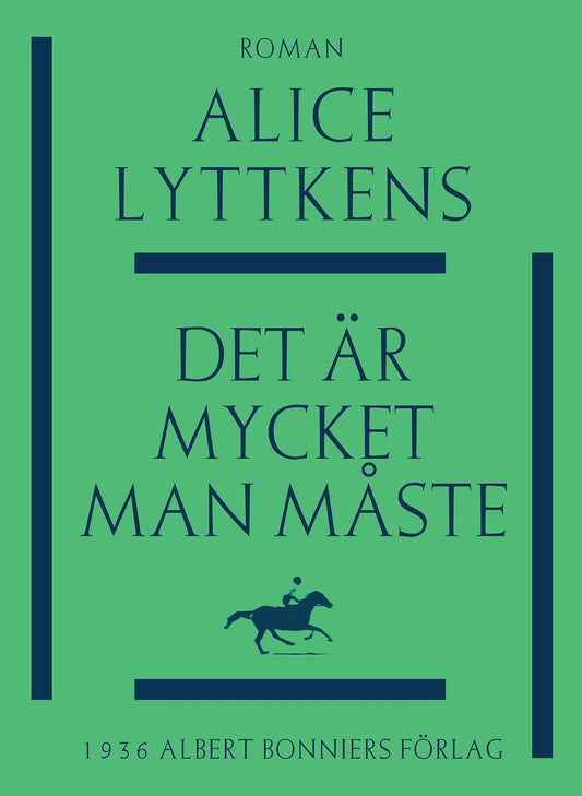 Det är mycket man måste – E-bok
