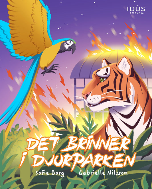 Det brinner i djurparken – E-bok