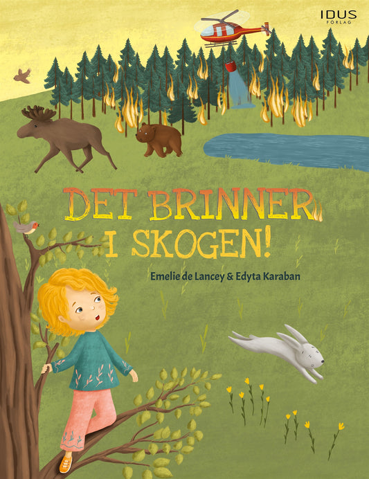 Det brinner i skogen! – E-bok