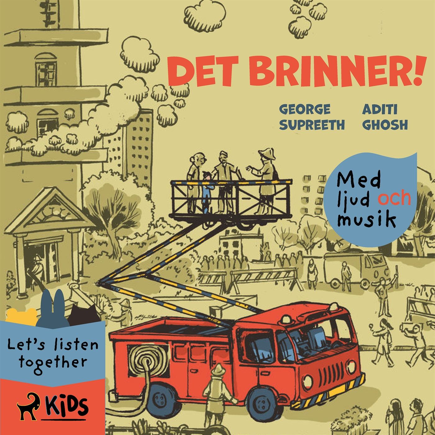 Det brinner! - med ljud och musik – Ljudbok
