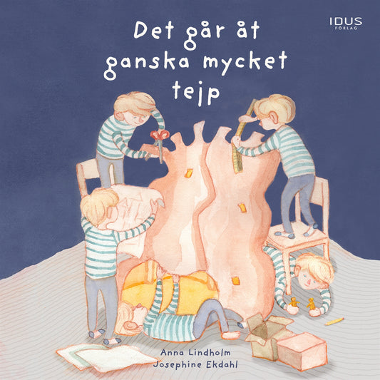 Det går åt ganska mycket tejp – Ljudbok